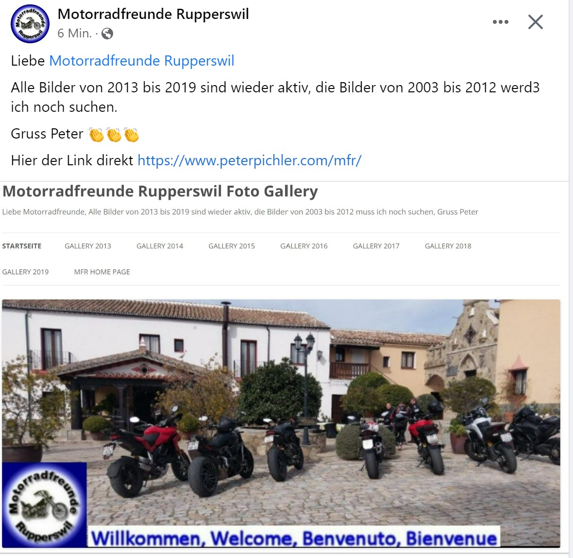 Motorradfreunde Rupperswil Foto Gallery